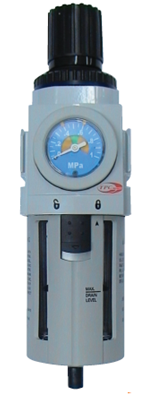 134 SCFM FILTER REGULATOR COMBO 5 MICRON 3/8" W/GAUGE. MPN PP4-N03G