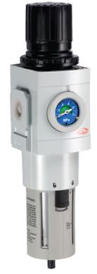 332 SCFM FILTER REGULATOR COMBO 5 MICRON 3/4" W/BRACKET, GAUGE. PP5-N06BG