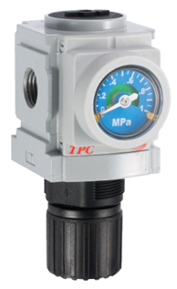 1/4" REGULATOR W/GAUGE; BRACKET. MPN PR2-N02GB